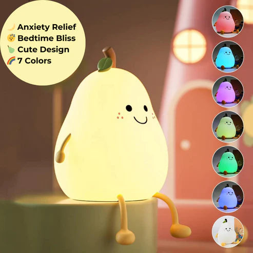 CozyPear™ | Rechargeable Dimmable Touch Lamp With 7 Different Colors!
